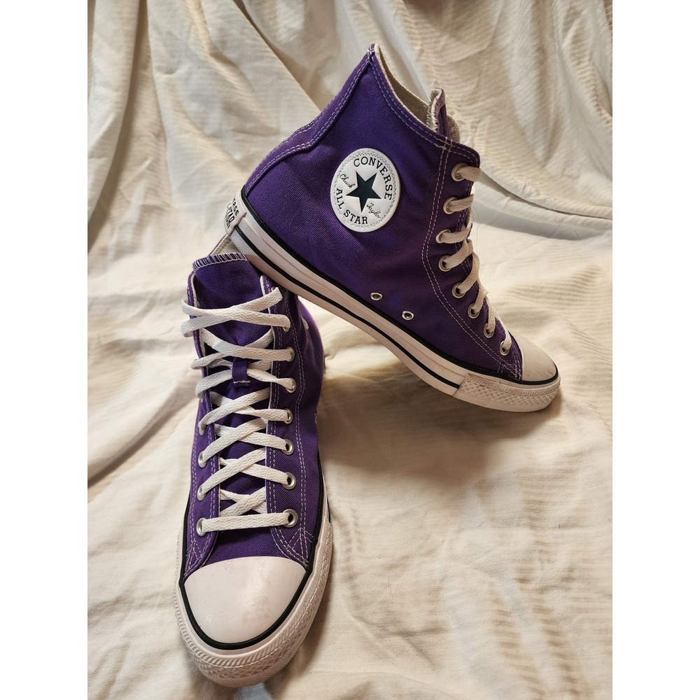 Converse Chuck Taylor All Star High Top Purple Sneakers Men 10 Women 12 137833F